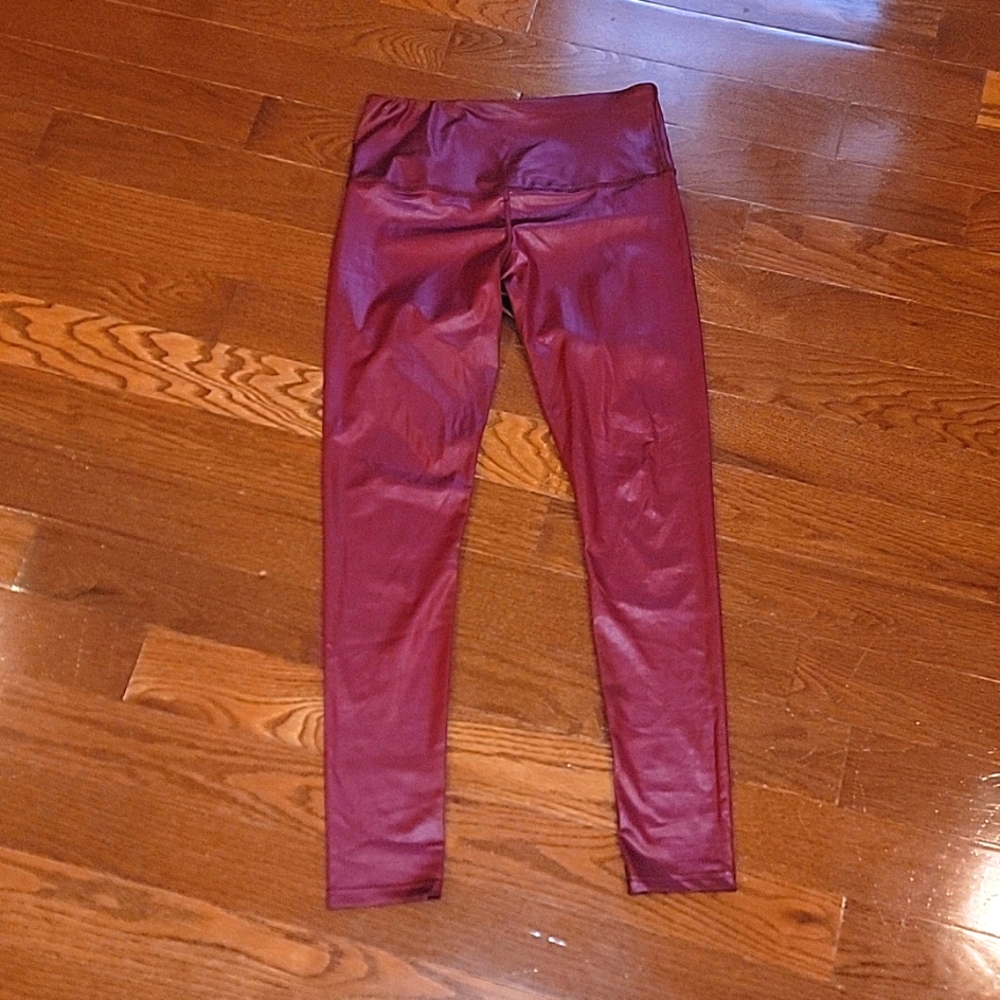 ❤️ Red ShoSho Liquid Leggings, Junior's Size Medium
